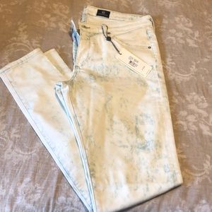 Adriano goldschmied leggings acid wash size 30